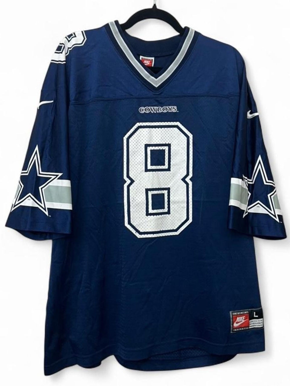 Mens Nike Vintage Dallas Cowboys Troy Aikman Jersey size Large